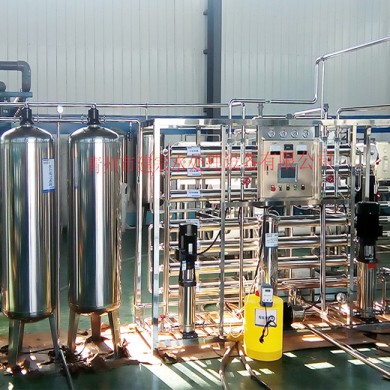 1.5 ton stainless steel double reverse osmosis equipment