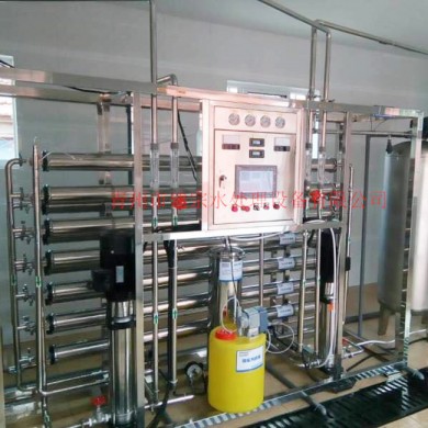 1.5 ton stainless steel double reverse osmosis equipment