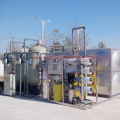 8 tons of single-stage reverse osmosis equipment
