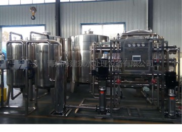 3吨全不锈钢双级反渗透