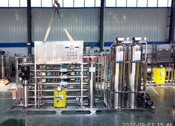 3吨全不锈钢单级反渗透
