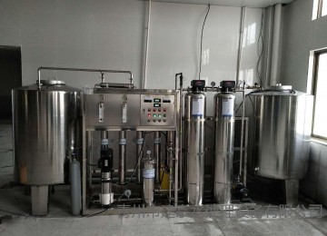 1T/H全不锈钢单级反渗透设备