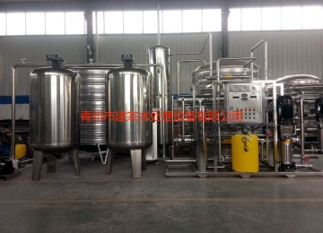 6T/H全不锈钢单级反渗透设备