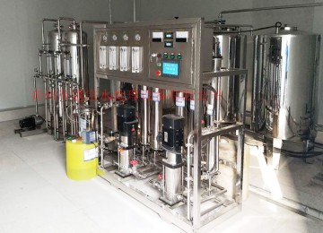 0.5吨全不锈钢双级反渗透设备