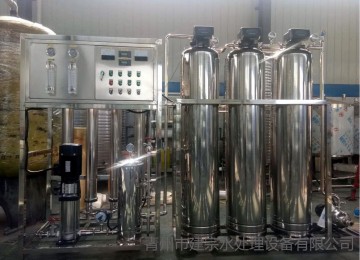 1吨全不锈钢单级反渗透带软化