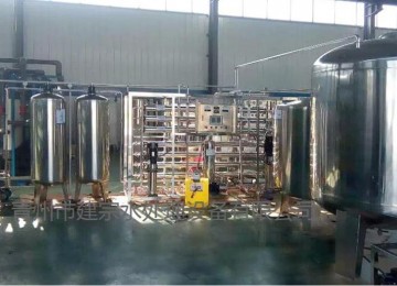 1.5吨全不锈钢双级反渗透设备