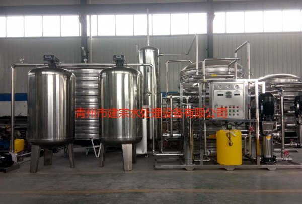 6T/H全不锈钢单级反渗透设备