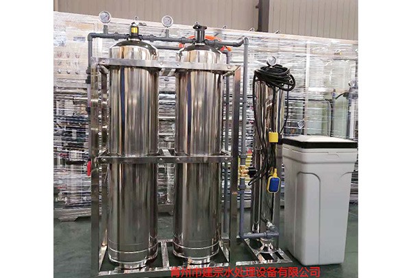 4吨砂碳混合过滤软化设备