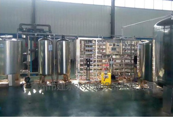 1.5吨全不锈钢双级反渗透设备