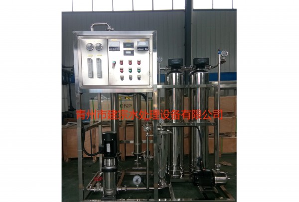 0.5T/H全不锈钢单级反渗透设备