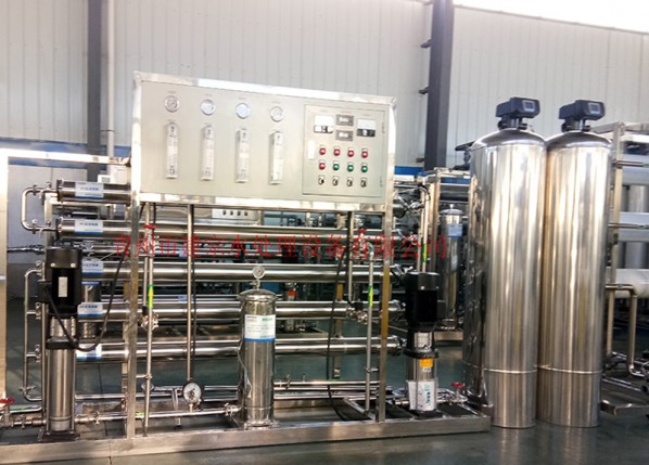 1 ton stainless steel double reverse osmosis equipment