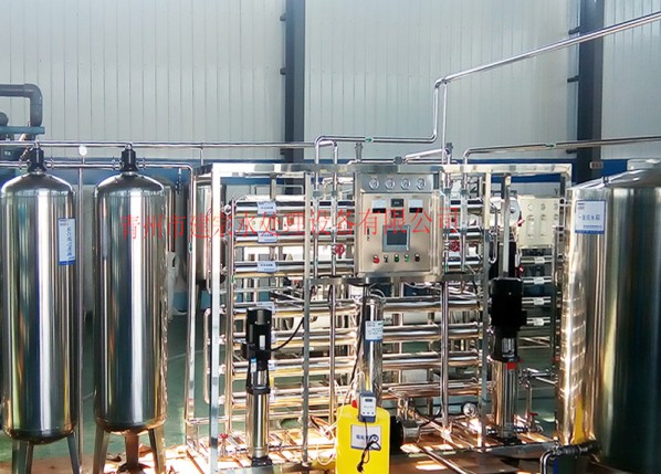 1.5 ton stainless steel double reverse osmosis equipment